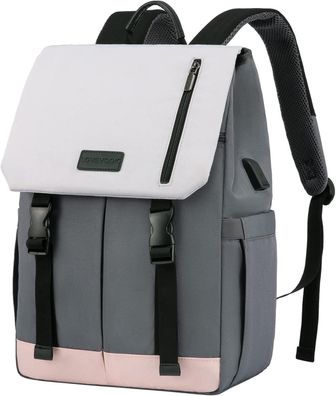 Lovevook Rucksack Damen 15.6 Zoll Laptop Wasserdicht Schultasche Mädchen Uni