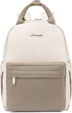 Kleiner Rucksack Damen Wasserdicht Mini Backpack 2 in 1 Cityrucksack 11 Zoll