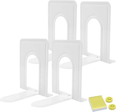 Qualsen Vintage Metall Buchstützen 17x12x15 cm 2er Set