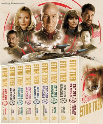 Star Trek - Zeit des Wandels Band 1 bis 9 im Boxset - inklusive 9 Miniprints