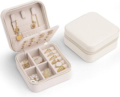 Vlando Schmuckkästchen Schmuckschatulle Reise Etui Jewelry Organizer