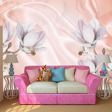Vlies Fototapete Wandtapete Wandbilder 3D Blumen Orchidee New Collection 1244