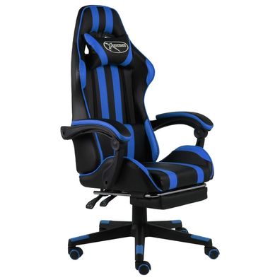 Gamingstuhl | Bürostuhl | Drehstuhl | Schreibtischstuhl | Fußstütze | Kunstleder