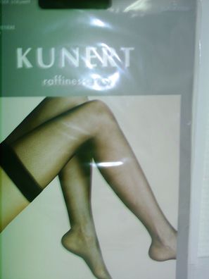 Kunert Raffinesse Net Stay-Up schwarz