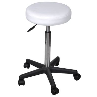 TOP Bürohocker | Drehstuhl | Arztstuhl | Rollhocker | Höhenverstellbar bis 84 cm