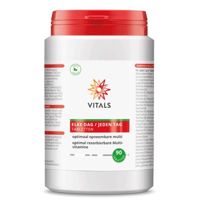 Jeden Tag Multivitamine, 90 Tabletten von Vitals