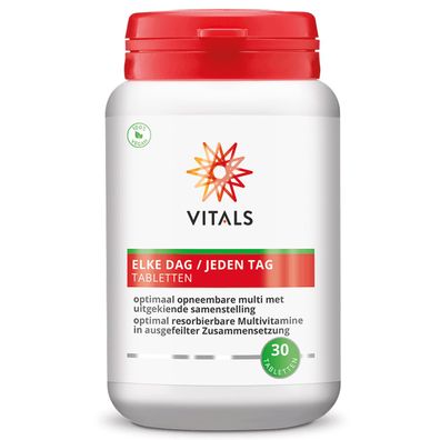 Jeden Tag Multivitamine, 30 Tabletten von Vitals