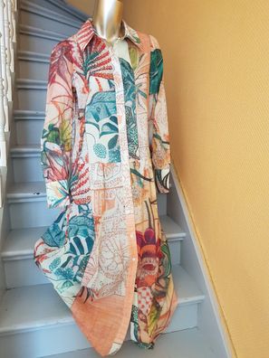 Savanna Maxikleid / Strandkleid von Soul Kathrine, Baumwolle, bunt, Gr. S, neu