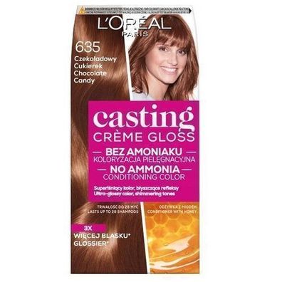L'oreal Casting Creme Gloss Haarfarbe 635 Schokoladenbonbon