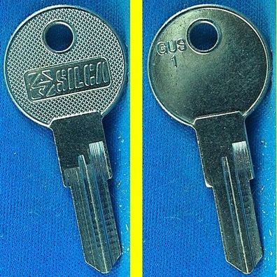 Silca GUS1 - Schlüsselrohling für Gusheng, Häfele, Hettich, RS, Siso, Weibo