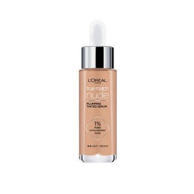 L'Oreal Paris Hochkonzentriertes Serum Foundation 30ml, Farbton 3-4 Light Medium