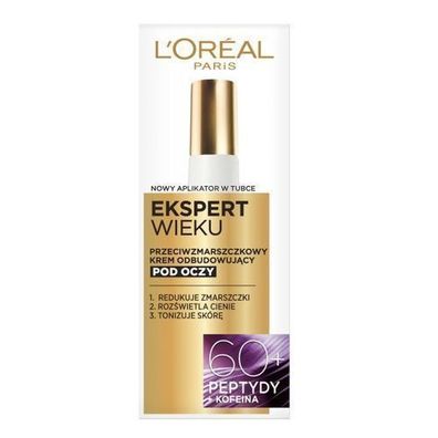 L'Oreal Paris Age Expertise 60+ Anti-Falten Augencreme, 15ml