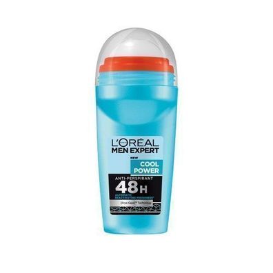 L'Oreal Paris Men Expert Cool Power Anti-Transpirant Roll-On, 50 ml