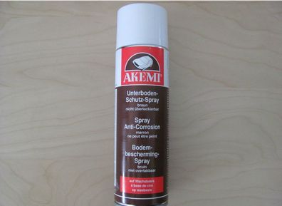 1x Unterboden-Schutz-Spray, braun auf Wachsbasis, AKEMI - Markenware