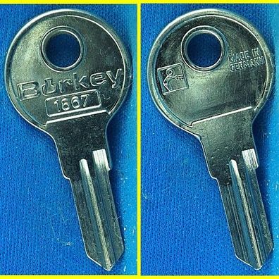 Schlüsselrohling Börkey 1867 für verschiedene Gusheng, Häfele, Hettich, RS, Siso