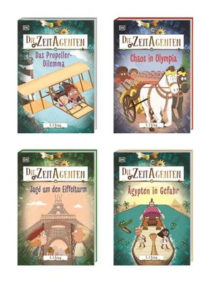 Die Zeit-Agenten Kennenlern-Paket (4 Bände) | S. J. King | Buch | getr. Pag