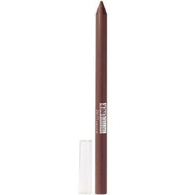 Maybelline Tattoo Liner Gel-Kajal Eyeliner - 911 Glatter Walnussfarbton, 0.36g