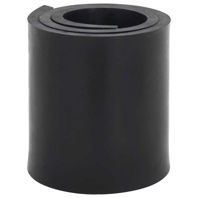 vidaXL Gummileiste für Schneepflug Schwarz 100x15x1 cm
