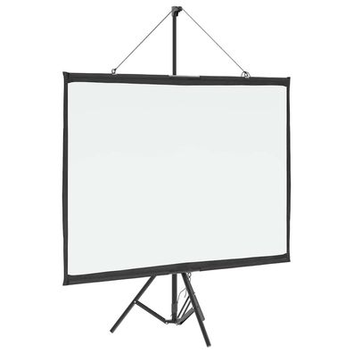 vidaXL Beamer Leinwand mit Stativ 50 Zoll 4:3