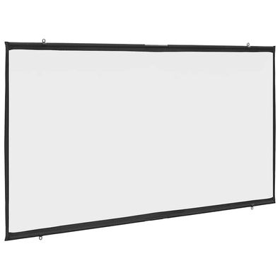 vidaXL Beamer Leinwand Wandhängend 100 Zoll 16:9