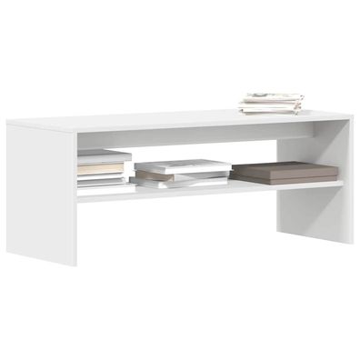 vidaXL TV-Schrank Weiß 100x40x40 cm Holzwerkstoff
