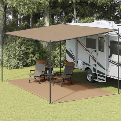 vidaXL Zeltteppich 300x500 cm Taupe