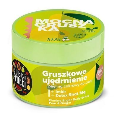 Farmona Tutti Frutti Straffendes Koerperpeeling - Birne & Ingwer mit Detox Shot,