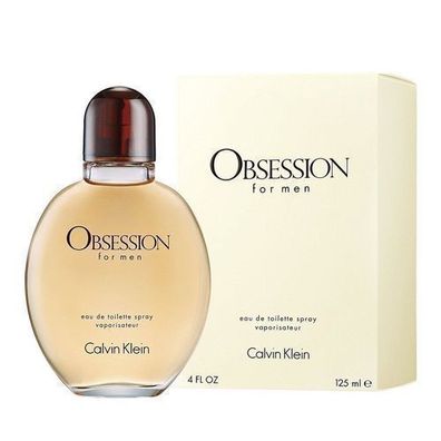 Calvin Klein Obsession fuer Herren, Eau de Toilette, 125 ml