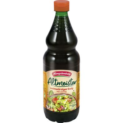 Hengstenberg Altmeister Essig vegan glutenfrei PET Flasche 750ml