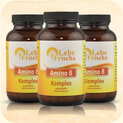 LebeFrischa 8 essenzielle Aminosäuren 450 Protein Tabletten smart Amino