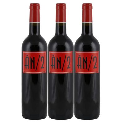 Miguel Torres Anima Negra AN 2 Rotwein fruchtig 750ml 3er Pack