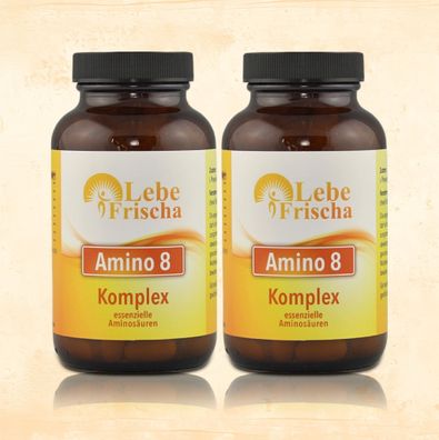 LebeFrischa 8 essenzielle Aminosäuren 300 Protein Tabletten Amino smart