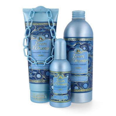 Tesori d'Oriente Thalasso Therapy Set mit Eau de Toilette, Duschcreme & Badecreme