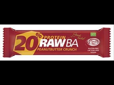 Simply Raw 6x RAW BA Protein Peanutbutter Crunch 40g