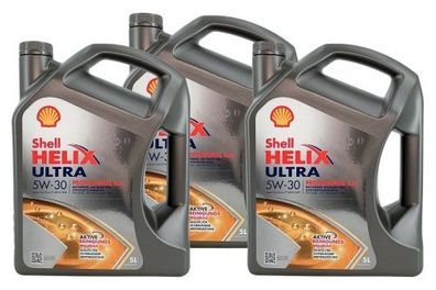 Shell Helix Ultra Professional AJ-L 5W-30 3x5 Liter