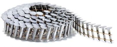 7.200 Coil-Dachpappnägel 3,1x19 mm Ring feuerverzinkt 16° für Bostitch, DeWalt ,
