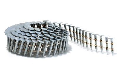 Dachpappnägel 3,1x25 mm ring verzinkt 16° Coil für DeWalt , Prebena 7.200 Nägel