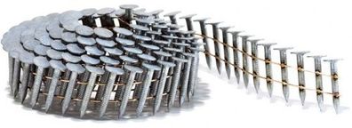7.200 Coil-Dachpappnägel 3,1x25 mm feuerverzinkt 16° für Bostitch, DeWalt , Preb