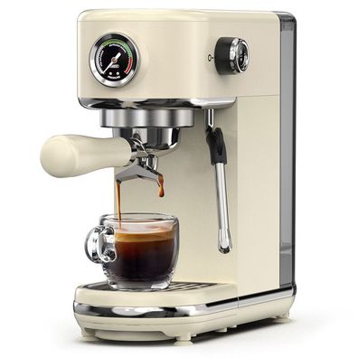 HiBREW H10B Espressomaschine 20 Bar mit abnehmbarem 1,3-Liter-Wassertank