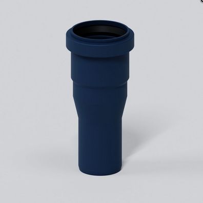 PoloPlast Übergangsrohr PKRZ Polo-Kal NG zentrisch mit kleinem Spitzende DN 50/40