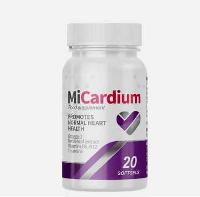 MiCardium 20 Kapseln - Neu&OVP - Blitzversand