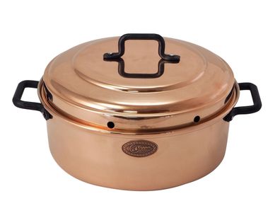 CopperGarden®" AURA Backtopf ø24 cm | Kupfer verzinnt