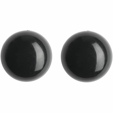 1 Paar Sicherheits-Augen - schwarz -8 mm