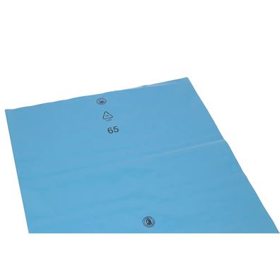 DEISS Standard Müllsäcke 240 Liter LDPE Blau Typ 100 | 100 Stück | 90154