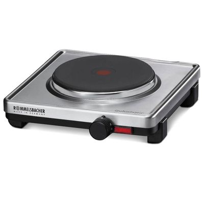 Rommelsbacher" 14,5 cm BLITZ Kochplatte | 1.500 Watt Edelstahl