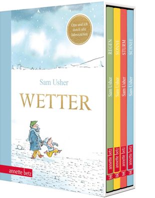 Wetter - Vier Bilderbücher in einem hochwertigen Schuber | Sam Usher | Buch