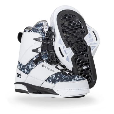 LIQUID FORCE Wake-Bindung Peak 6X white - Größe: 9|10