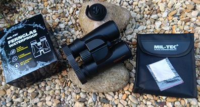 NEU Mil-Tec Outdoor Fernglas waterproof 8x42 Zoom Feldstecher für Wandern Angeln