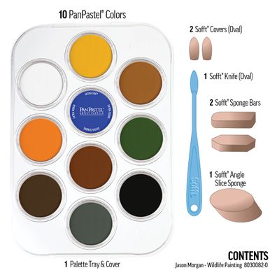 PanPastel 10 - Wildlife Painting mit Jason Morgan-Set