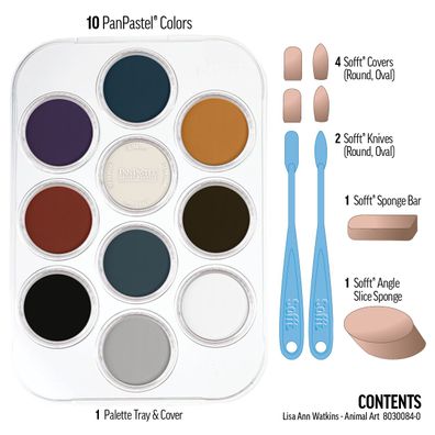 PanPastel 10 - Animal Art mit Lisa Ann Watkins-Set